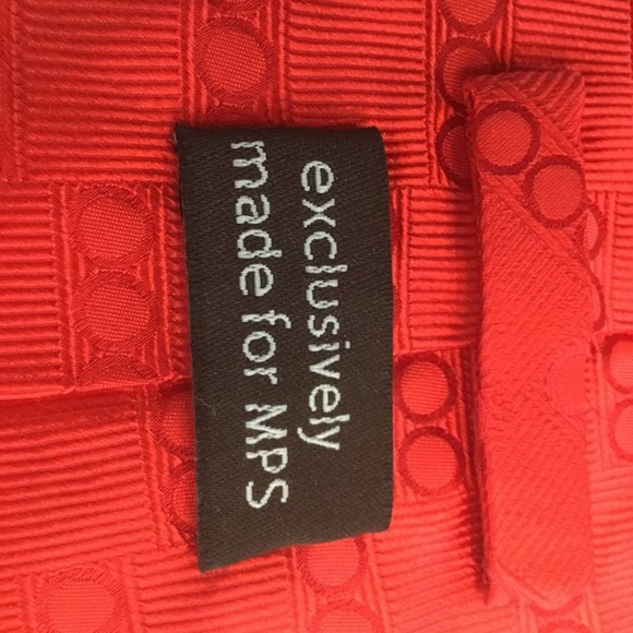 MPS SILK NECKTIE - Picture 4 of 6